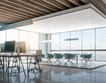 Modern office ceiling | Featured image for grid ceiling tiles product category page.